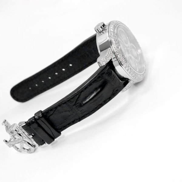 画像8: JACOB&CO World GMT Pave Diamond Limited Edition Navy Dial GMT-5SS World Limited 1800 Piece