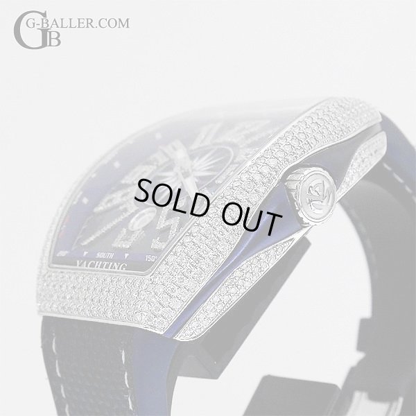 FRANCK MULLER ヴァンガードヨッティングパヴェダイヤ