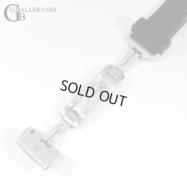 ZENITH Dバックルも綺麗な状態です。