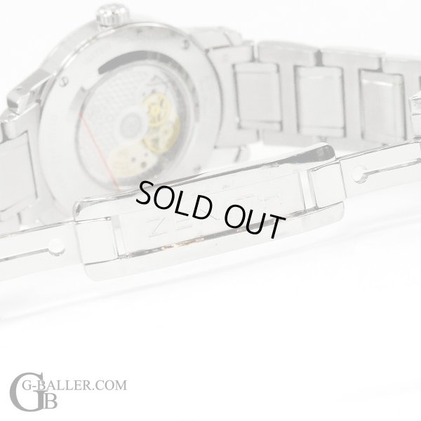 フォールディングバックルにもZENITHのデザイン