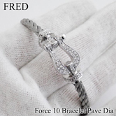 フレッド フォース10ブレスレット ダイヤ