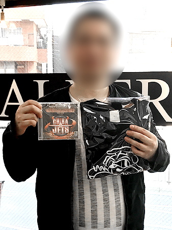 千葉ジェッツ MIX CD、GB-DOGオフィシャルTシャツ