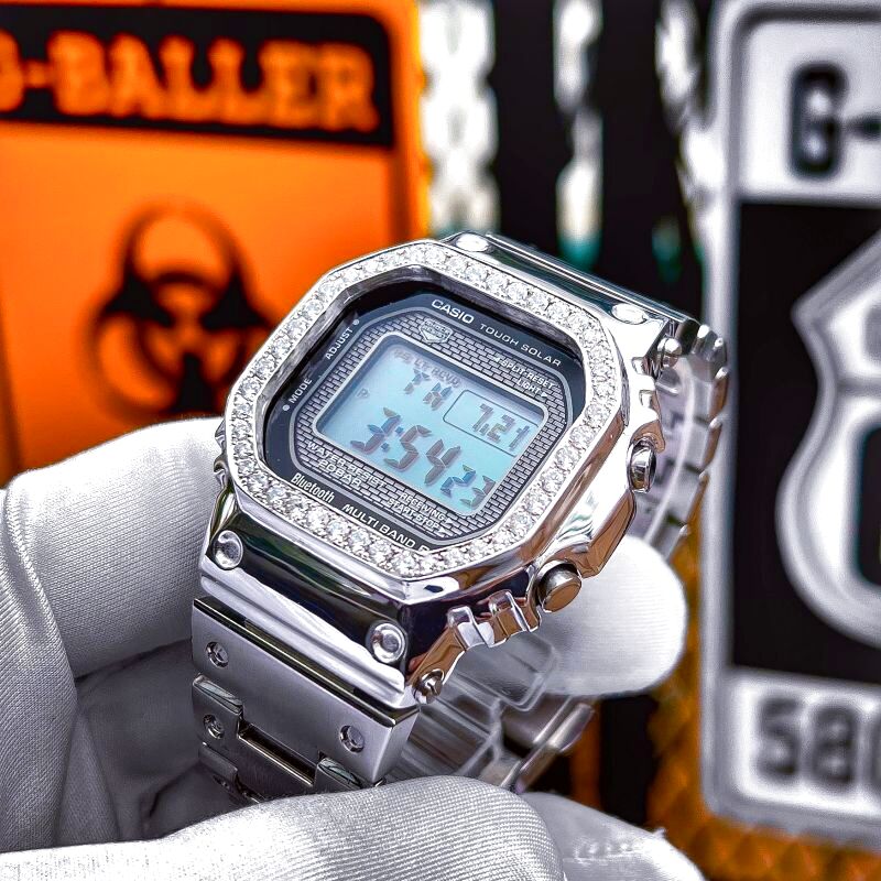 G-SHOCK GMW-B5000 フルメタル用 ダイヤモンドカスタムベゼル♪ - 新着 ...