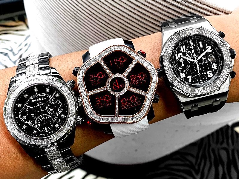 ロレックスやオーデマピゲ、カルティエ等の高級ブランド時計販売を行っております。