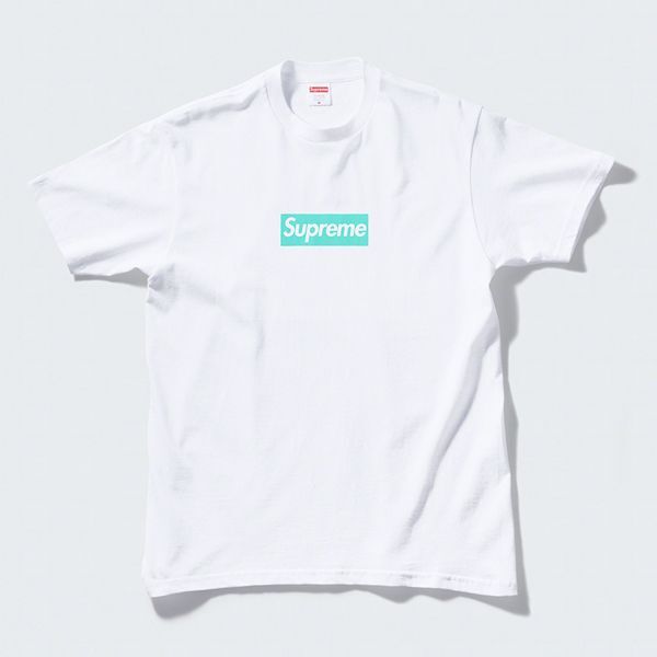 ティファニー シュプリーム ボックスロゴ Tシャツ TIFFANY SUPREME 