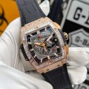 画像: ウブロ スピリット オブ ビッグバン キングゴールド バゲットダイヤベゼル パヴェダイヤ完成！