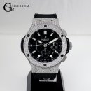 画像: HUBLOT(ウブロ) ビックバン 301SX グミアリゲーター ダイヤパヴェ 入荷しました！