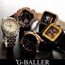 画像: ゴールド素材の時計をピックアップ♪G-BALLERでしか手に入らない激レアアイテムです!!