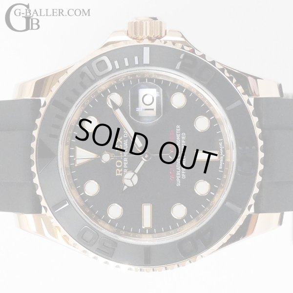画像2: 【国内正規・付属完備】ROLEX ロレックス ヨットマスター40 エバーローズゴールド 116655 フレックスラバー (2)