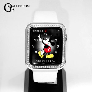 アップルウォッチ7 6 | Apple Watch Series7 ダイヤモンド カスタムカバー