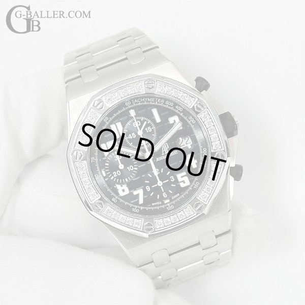 画像3: Audemars Piguet Royal Oak Offshore Chronograph 25721ST Diamond Bezel (3)