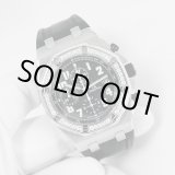 画像: AUDEMARS PIGUET Royal Oak Offshore Chronograph 42mm Bezel Diamond 26170ST.OO.D101CR.03 Black Dial Rubber