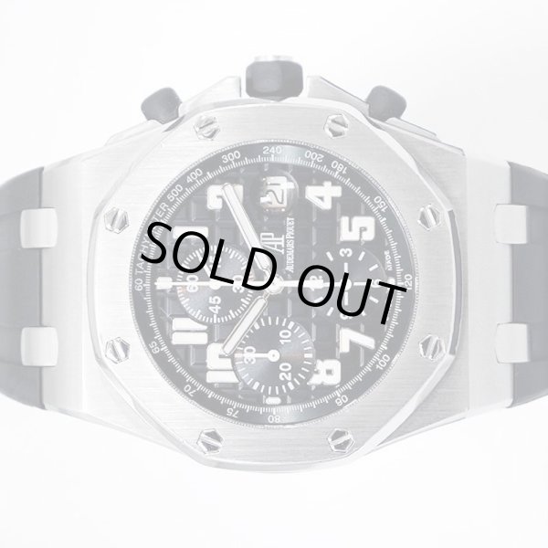 画像2: AUDEMARS PIGUET Royal Oak Offshore Chronograph 42mm 26170ST.OO.D101CR.03 Black Dial Rubber Strap (2)