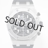 画像: AUDEMARS PIGUET Royal Oak Offshore Chronograph 42mm 26170ST.OO.D101CR.03 Black Dial Rubber Strap