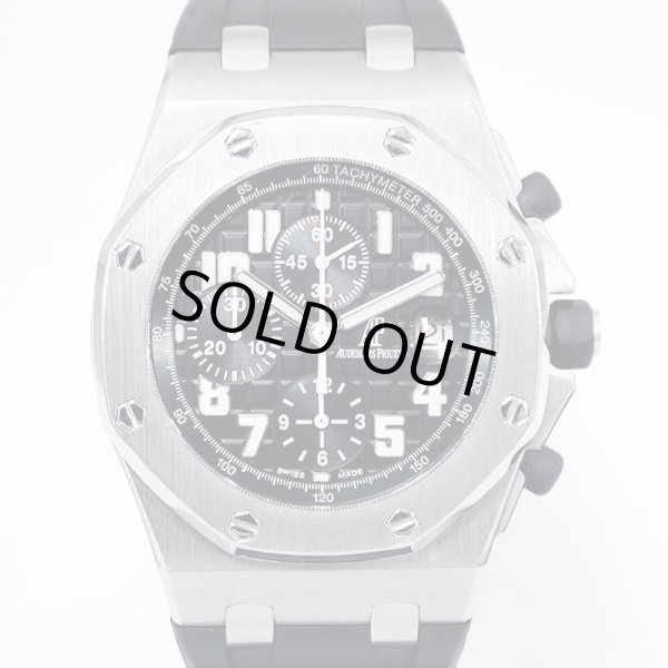 画像1: AUDEMARS PIGUET Royal Oak Offshore Chronograph 42mm 26170ST.OO.D101CR.03 Black Dial Rubber Strap (1)