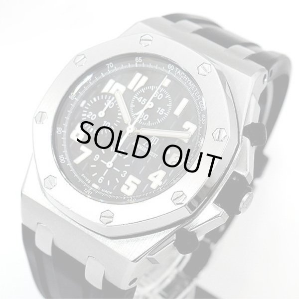 画像3: AUDEMARS PIGUET Royal Oak Offshore Chronograph 42mm 26170ST.OO.D101CR.03 Black Dial Rubber Strap (3)