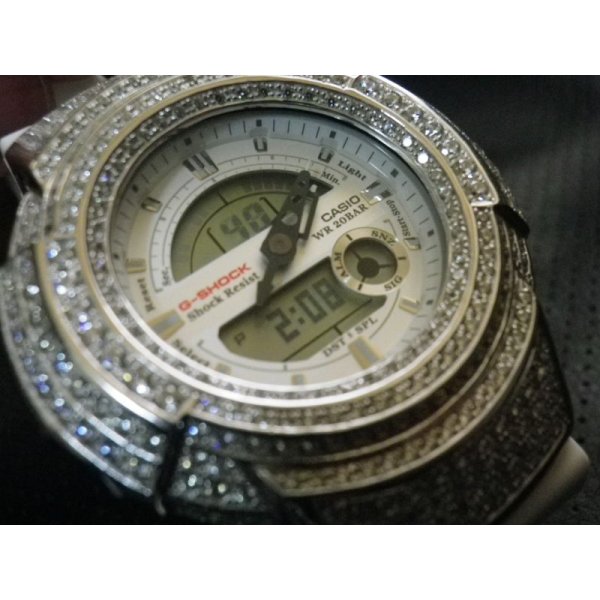 画像4: G-SHOCK CUSTOＭ　 高級時計　　レアウォッチ　S，Diamond　ウォッチ　メンズ　レディース　高級腕時計， (4)