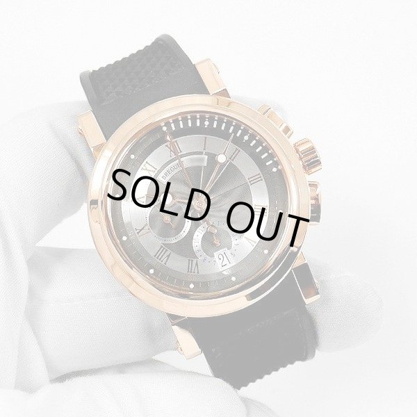 画像1: BREGUET Marine2 chronograph 18k rose gold 42mm 5827BR Z2 5ZU (1)