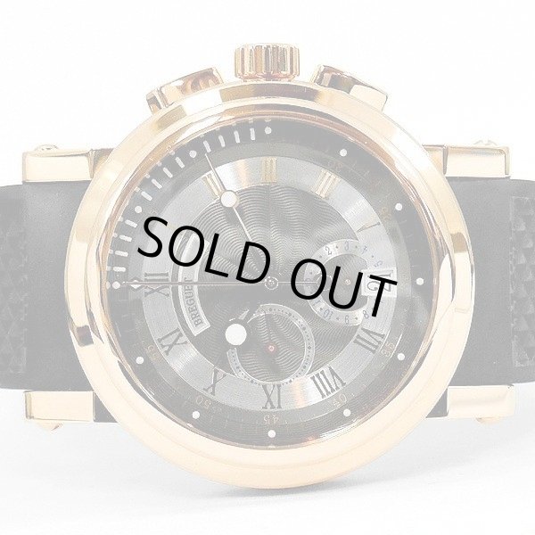 画像2: BREGUET Marine2 chronograph 18k rose gold 42mm 5827BR Z2 5ZU (2)