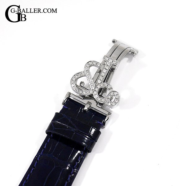 Jacob&Co.　ジェイコブ純正 18㎜ Dバックル 銀色シルバー JACOB&CO. ジェイコブ ファイブタイムゾーン 47mm用 純正ラバー