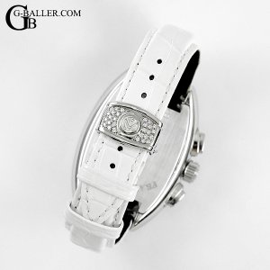 画像: FRANCK MULLER コンキスタドール クロノ キング 8005CC KING 尾錠 バックル アフターダイヤ加工