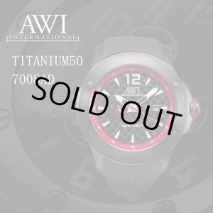 画像: AWI インターナショナル　時計　チタニウム50　7008AD　レッド　フランク・ミュラー　新ブランド