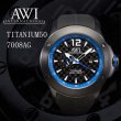 画像1: AWI インターナショナル　時計　チタニウム50　7008AG ブルー　フランク・ミュラー　新ブランド (1)