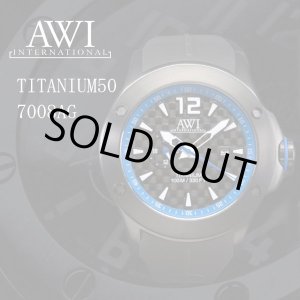 画像: AWI インターナショナル　時計　チタニウム50　7008AG ブルー　フランク・ミュラー　新ブランド