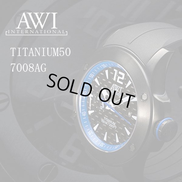 画像2: AWI インターナショナル　時計　チタニウム50　7008AG ブルー　フランク・ミュラー　新ブランド (2)