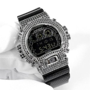 画像: G-Shock Custom by G-BALLER | DW6900DS Limited Model Black Coating Diamond