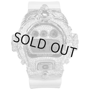 画像: G-Shock Custom by G-BALLER | DW6900MR ChromeSkull WG Diamond