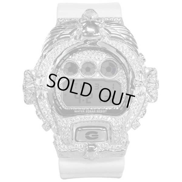 画像1: G-Shock Custom by G-BALLER | DW6900MR ChromeSkull WG Diamond (1)