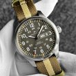 画像1: HAMILTONKhaki Field Day Date Automatic H705350（H70535081） Gray Dial 42mm Nylon Belt (1)