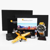 画像: HAMILTON Khaki X-wind Aviation Limited Edition 1918 H77796535 DAY DATE AUTO Chronograph