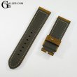 画像2: 【新品】PANERAI パネライ 純正ベルト 22-24mm ブラウン スエード ルミノール等 ピンバックル用 / 22912 (2)