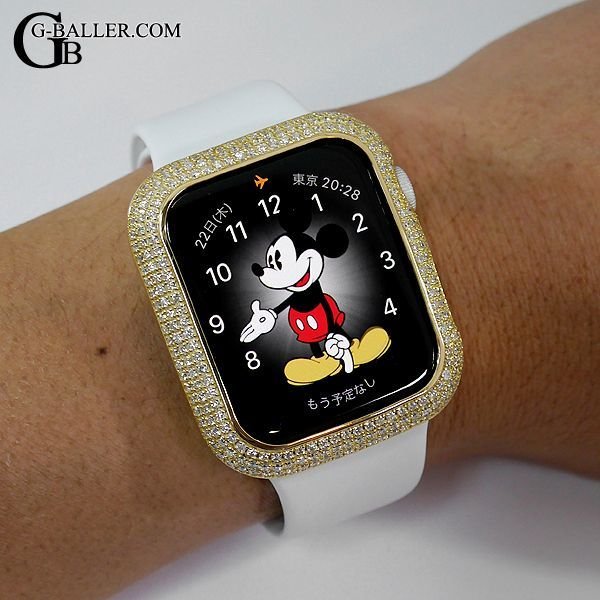 アップルウォッチ7 6 | Apple Watch Series7 ダイヤモンド カスタム ...