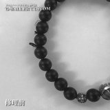 画像: クロスボール ブレスレット 数珠 ほつれ修理