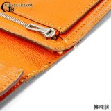 画像: HERMES エルメス財布修理 ベアン ほつれ修理 縫い直し 縫製修理