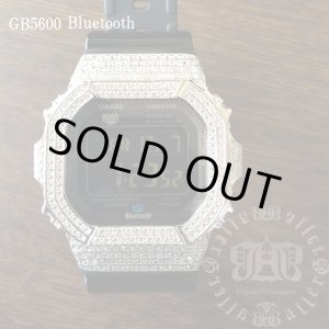 画像: GB5600aa Black　レア カスタム 本体セット！！ WHITE DIAMOND Ｇショックカスタム GB BLUETOOTH カスタム 世界初のブルートゥース G-SHOCKカスタム！