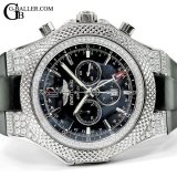 画像: ブライトリング ベントレーGMT アフターダイヤ加工 A476B19GRC BREITLING ICEDOUT