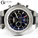 画像: 国内正規品 BREITLING ブライトリング ベントレーGMT A47362 クロノグラフ ラバーストラップ 極美品