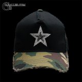 画像: STAR カモフラ ダメージコットン スワロCAP