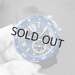 画像: 【美品/付属完備】CARTIER カリブル ドゥ カルティエ ダイバー ブルー WSCA0010 42mm  /23415