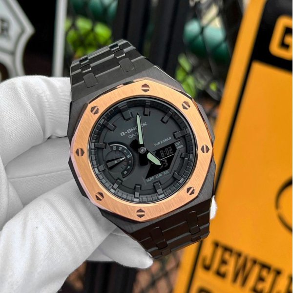 CASIOAK,G-SHOCKカスタム GA-2100 カシオークカスタム 天然 