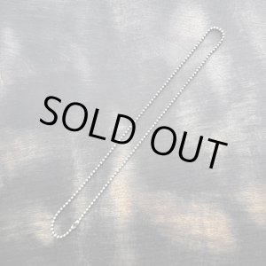 画像: CHROME HEARTS クロムハーツ ボールチェーン ネックレス シルバー | 250819