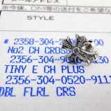 画像: NO2 CHクロス スタッドピアス パヴェダイヤ インボイス原本付