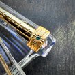 画像2: クロムハーツ アフターダイヤ アイウェア カスタム PEN15 眼鏡 メガネ ブルーダイヤモンド クリア/ゴールド フレーム (2)