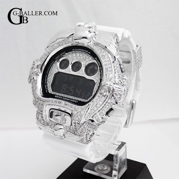 G-SHOCKカスタムダイヤ | Gショックカスタム クロムスカルWG G-BALLER