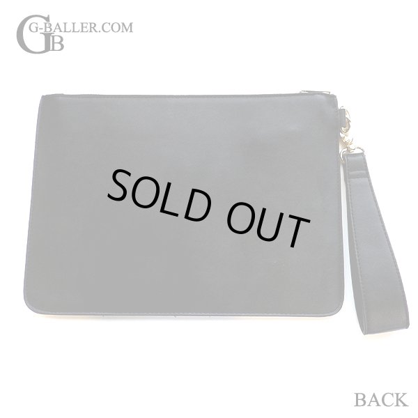 画像7: スワロ クラッチバッグ レザーデコ スワロフスキー (7)