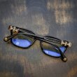 画像1: 【希少 / 激レア】CHROME HEARTS クロムハーツ アイウェア COX-UCKER ゴールド/ブラック ダイヤモンド 眼鏡 サングラス | 250606 (1)